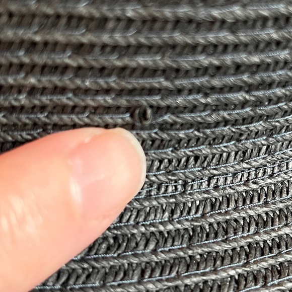 ❤️HOST PICK❤️ NINE WEST Glam Very Wide Brim Black Sun Hat - Picture 14 of 15